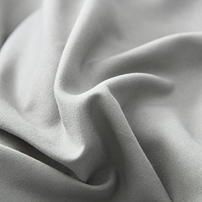 Gray Ruffle Crib Bedding Set, Quilted Comforter Fitted Sheet Pillowcase, 3 Piece Nursery Set, Standard Crib Mattress 14 Product: 3 Pieces Crib Bedding Set Baby Ruffle Quilted Comforter with Fitted Sheet and Pillowcase - Cute Ruffled Shabby Chic Bedding Soft Blanket Design Gray