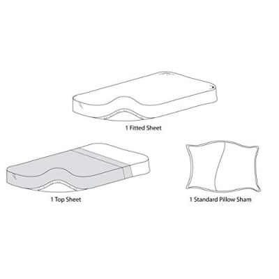 Cotton Jersey Knit Toddler Sheet Set Gray, American Baby Company, 28x52 Inch 6 Product: American Baby Company 100% Natural Cotton Jersey Knit Toddler Sheet Set, Gray, Soft Breathable, for Boys and Girls , 28x52 Inch (Pack of 1)
