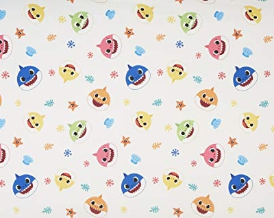 Baby Shark Toddler Bed Set, Reversible Comforter, Matching Sheets, Pillowcase, Boys Girls Nursery Bedding, 58x42 in এই 10 Product: Baby Shark 4-Piece Toddler Bed Set including Super Soft Matching Sheets Set, Pillowcase, and Reversable Comforter For Boys and Girls - (Offical Product)