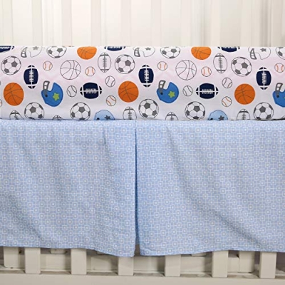 Product: Baby Spark All-Star MVP 3pc Soft Cotton Crib Bedding Set