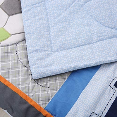 Product: Baby Spark All-Star MVP 3pc Soft Cotton Crib Bedding Set