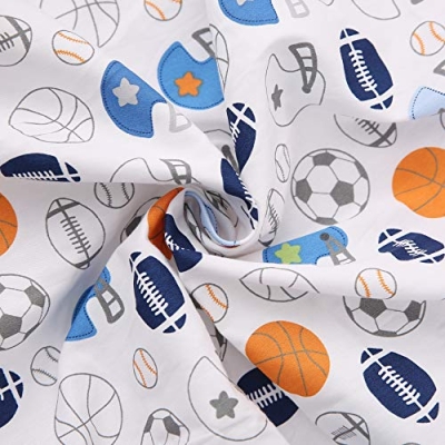 Product: Baby Spark All-Star MVP 3pc Soft Cotton Crib Bedding Set