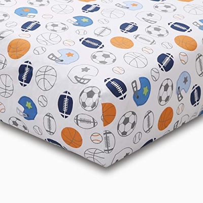 Product: Baby Spark All-Star MVP 3pc Soft Cotton Crib Bedding Set
