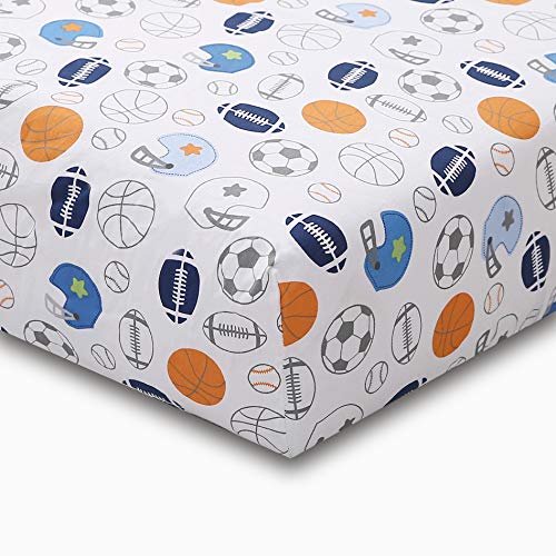 Product: Baby Spark All-Star MVP 3pc Soft Cotton Crib Bedding Set