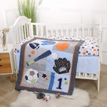 Product: Baby Spark All-Star MVP 3pc Soft Cotton Crib Bedding Set