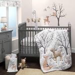 Product: Bedtime Originals 3 Piece Crib Bedding Set, Deer Park, Multicolor