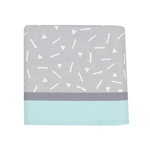 Safari Friends Crib Bedding Set, Jungle Animals 3 Piece Quilt Sheet Skirt, Gender Neutral Nursery 51in x 27in 8 Product: Bedtime Originals Mighty Jungle 3Piece Crib Bedding Set, Multicolor (283003V)
