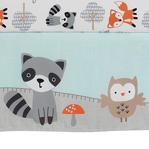 Bedtime Originals Woodland Friends Crib Bedding Set, Multicolor Woodland Nursery, 3 Piece Baby Bedding 10in Drop 4 Product: Bedtime Originals Woodland Friends 3Piece Crib Bedding Set, Multicolor