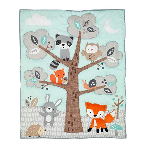 Bedtime Originals Woodland Friends Crib Bedding Set, Multicolor Woodland Nursery, 3 Piece Baby Bedding 10in Drop 5 Product: Bedtime Originals Woodland Friends 3Piece Crib Bedding Set, Multicolor