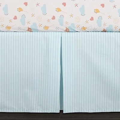 Baby Toddler Crib Bedding Set, Bedward Dreaming of Tomorrow 100C20213, 3 Piece 36x45in 28x52in 10 Product: Bedward 100 Percent Cotton (Excluding Quilt Filling) 3 Piece Baby, Toddler Crib Bedding Set ; Includes Fitted Sheet, Bed Skirt and Comforter Quilt for Nursery (Dreaming of Tomorrow) 100C20213