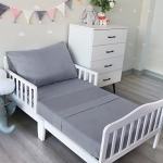 Product: Biloban 3-Piece Toddler Sheet Set Microfiber, Toddler Bedding Set Includes Crib Mattress Sheet, Flat Sheet and Envelope Pillowcase, Silky Soft, Breathable and Lightweight, Grey