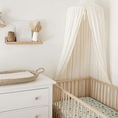 Muslin Cotton Crib Sheets, Breathable Baby Nursery Bedding 2 Pack, Boho Woodland Patterns, 28x52in 13 Product: Blissful Diary Muslin Crib Sheets for Girl Boy, Boho Neutral Soft Cotton Baby Sheet for 52''x28'' Standard Crib Mattress, 2 Pack(Monstera&Dark Green)