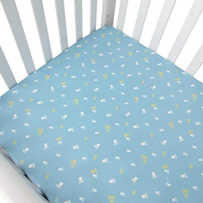 Product: Brandream 3 Piece Baby Crib Bedding Set for Boys - 100% Cotton - Newborn, Infant & Toddler Nursery Bed Set Decor with Fitted Crib Sheet, Dust Ruffle, Crib Comforter - Dinosaur Dreams