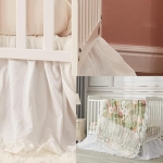 Product: Brandream 4-Piece Crib Bed Skirt & Crib Bedding Set 100% Cotton Baby Nursery Bedding Set