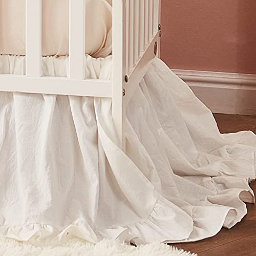 Product: Brandream 4-Piece Crib Bed Skirt & Crib Bedding Set 100% Cotton Baby Nursery Bedding Set