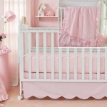 Product: Brandream 4-Piece Crib Bed Skirt & Crib Bedding Set 100% Cotton Farmhouse Baby Nursery Bedding Set