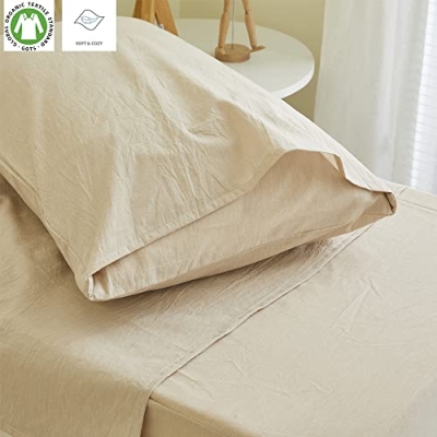 Boho Beige Cotton Crib Bedding Set, Toddler Bedding, Tassel Comforter, 4 Piece Nursery Set, 3 Piece Crib Set, 100% Cotton, Beige 11 Product: Brandream 4Pcs Toddler Bedding + 3Pcs Crib Bedding Gender Neutral Boho Bohemian Girl Boy Solid Beige Farmhouse Chic Unisex Minimalist Tassel Fringe Macrame Cozy 100% Washed Cotton Comforter Set
