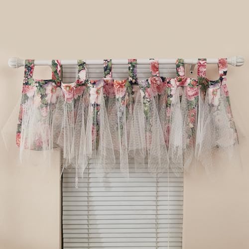 Girls Crib Bedding Set, Blossom Flower Floral Print, Ruffle, 100% Cotton, 6 Piece Nursery Decor, 14x14in System, 45x36in 5 Product: Brandream 6-Piece Girls Crib Bedding Set Blossom Flower Floral Print Ruffle Baby Nursery Bedding Set,100% Cotton