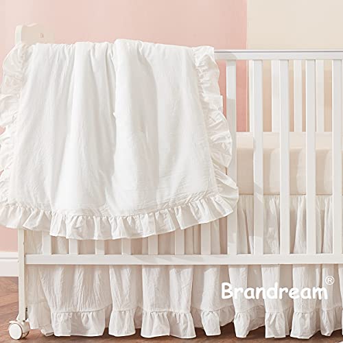 Japanese Oriental Cherry Blossom Crib Bedding Set, Queen Duvet Cover Set, Red Blossom Chinoiserie, 3PC, 800 TC, 20.5cm 6 Product: Brandream Baby Crib Bedding Set 3PC + Queen Duvet Cover Set Japanese Oriental Style Cherry Floral Red Blossom Flower Branches Print Chinoiserie Bedding Pillowcases Set