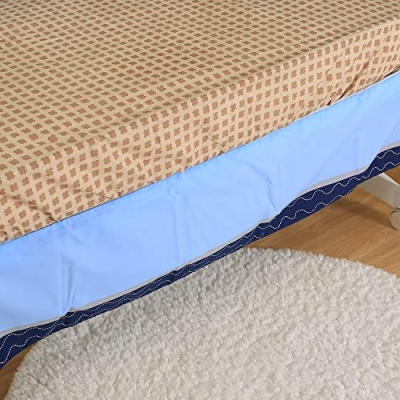 Brandream Boys Crib Bedding Set, Car Spaceship Nursery Comforter Set, Cotton Quilt Fitted Sheet Bed Skirt, 33x42in 8 Product: Brandream Boys Crib Bedding Set Baby Vehicle Nursery Bedding 3 Piece Comforter Set with Car Spaceship