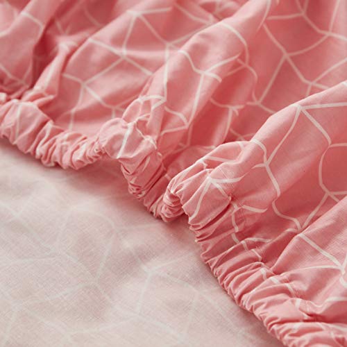 Product: Brandream Girls Nursery Bedding Pink Mermaid Princess Baby Crib Bedding Nautical Ocean Animal Newborn Blanket Set, 100% Cotton