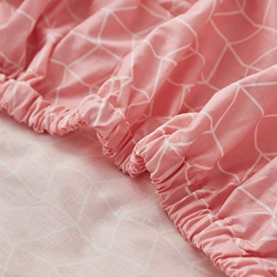 Product: Brandream Mermaid Nursery Bedding Set for Girls Princess Pink Baby Crib Bedding 4 Piece Underwater Fish Blanket Set with Diaper Stacker, 100% Cotton
