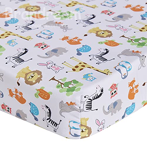 Brandream Jungle Animal Baby Crib Bedding Set, Grey White Elephant Giraffe Fox Lion Zebra, 6 Piece, 33x42in 1 Product: Brandream Nursery Bedding for Boys Jungle Animal Party Baby Comforter Crib Set 6 Piece,Elephant, Girafee, Fox, Lions, Zebra, Grey White Baby Bedding