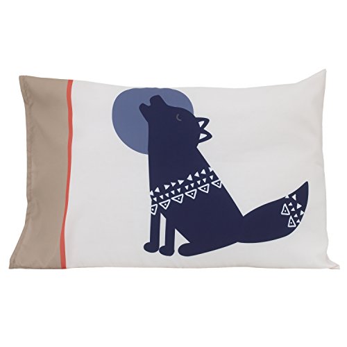 Carter’s 4 Piece Toddler Bedding Set, Aztec Navy Cream Orange Beige, Microfiber, Polyester Cotton, Toddler Size 40x57cm 7 Product: CARTERS Aztec 4 Piece Toddler Bedding Set, Navy, Cream, Orange, Beige