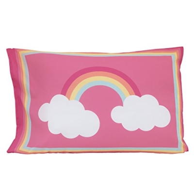 CARTERS Toddler Bedding Set, Rainbow Unicorn Pink Aqua White, 4 Piece, Crib Toddler Mattress, 4 Piece Set 14 Product: CARTERS Rainbow Unicorn 4 Piece Toddler Bedding Set, Pink, Aqua, White
