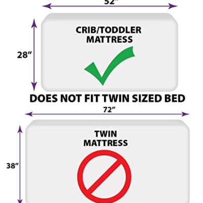 CARTERS Toddler Bedding Set, Rainbow Unicorn Pink Aqua White, 4 Piece, Crib Toddler Mattress, 4 Piece Set 15 Product: CARTERS Rainbow Unicorn 4 Piece Toddler Bedding Set, Pink, Aqua, White