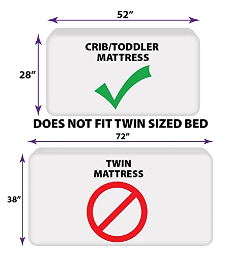 CARTERS Toddler Bedding Set, Rainbow Unicorn Pink Aqua White, 4 Piece, Crib Toddler Mattress, 4 Piece Set 8 Product: CARTERS Rainbow Unicorn 4 Piece Toddler Bedding Set, Pink, Aqua, White
