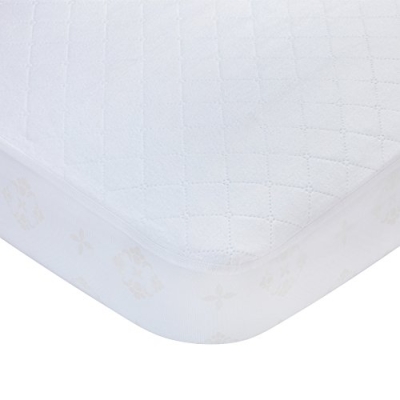 Product: Carters Waterproof Fitted Crib Mattress Pad and Toddler Crib Mattress Protector - Baby Crib Mattress Cover - Protective Sheet for Boys and Girls Bedding Sets White
