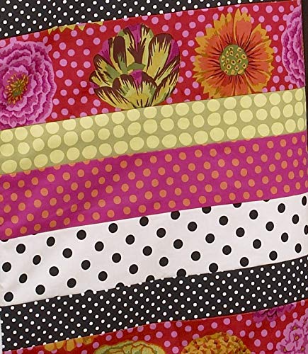 Cotton Tale Designs Tula 3 Piece Crib Bedding Set, Colorful Polka Dot Blossom Nursery Collection, TU3S 3 Piece 1 Product: Cotton Tale Designs 3 Piece Crib Bedding Set, Tula