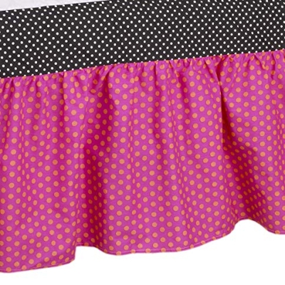Cotton Tale Designs Tula 3 Piece Crib Bedding Set, Colorful Polka Dot Blossom Nursery Collection, TU3S 3 Piece 10 Product: Cotton Tale Designs 3 Piece Crib Bedding Set, Tula