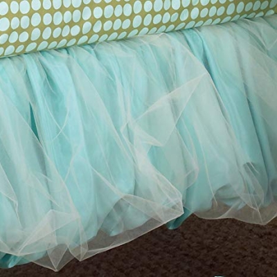 Cotton Tale Designs Lagoon 3 Piece Standard Crib Bedding Set, Turquoise Purple Orange Green, Cotton, 20.5cm 9 Product: Cotton Tale Designs Lagoon Standard Crib Set, 3 Piece, Turquoise/Purple/Orange/Green