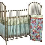 Product: Cotton Tale Designs Lagoon Standard Crib Set, 3 Piece, Turquoise/Purple/Orange/Green