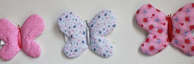 CribMATE Blush Pink Baby Girl Crib Bedding Set, 3D Butterfly Embroidery, 28 X 52, 9 Piece, 100% Cotton 11 Product: CribMATE 9 PCs Blush Pink Nursery Crib Bedding Set Baby Girl Embroidery 3 D Butterfly Baby Girl Cot Bedding Set, 28 X 52, (BPS9001)