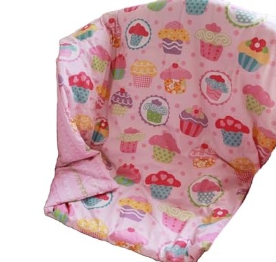 Product: CribMATE Pink Cake Nursery Crib Bedding Set for Girls Cotton Floral Cake Baby Girl Bedding Set 28 x 52 in