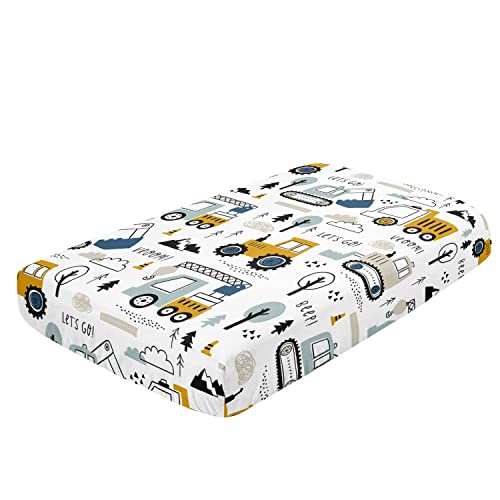 Crib Bedding Set, 3 Piece Nursery Bedding Set, Watercolor Butterfly Crib Comforter Sheet Skirt, 34x43in, 28x52+8in 3 Product: Datura home Crib Bedding Set,3pcs Nursery Crib Bedding with Comforter Crib Sheet & Crib Skirt,Watercolor Butterfly Printed Nursery Bedding for Baby Boys and Girls(Truck)