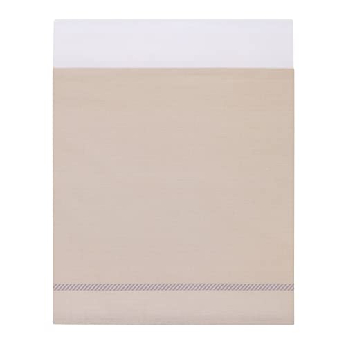 Product: Disney Classic Pooh Naturally Friends Ivory and Taupe Piglet, Eeyore, and Tigger 3 Piece Nursery Crib Bedding Set - Comforter, 100% Cotton Fitted Crib Sheet, and Crib Skirt