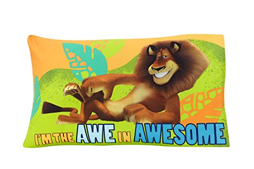 Product: Disney DreamWorks Animation Madagascar Behold My Mane 4 Piece Toddler Bedding Set, Toddler, 1 Count (Pack of 1)