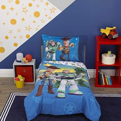 Product: Disney Toy Story 4 Toddler, Toy Story Buzz and Woody, 4-Piece Set