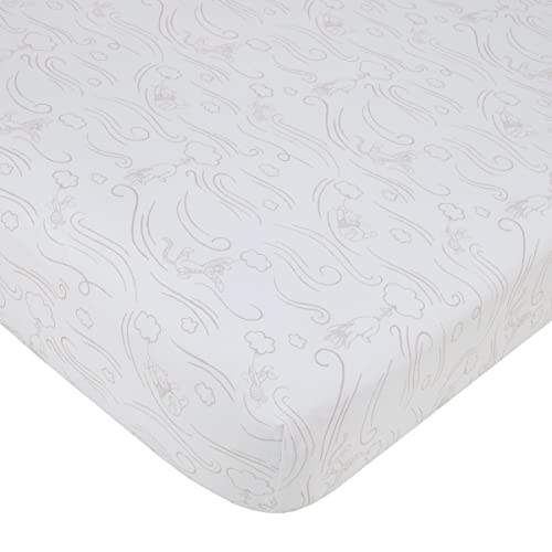 Winnie the Pooh Crib Bedding Set, Grey White Nursery Bundle, 3 Piece Comforter Sheet Skirt, Disney Baby 3pc Set 2 Product: Disney Winnie The Pooh - Blustery Day Grey and White Clouds with Piglet, Tigger and Eeyore 3 Piece Nursery Crib Bedding Set - Comforter, Fitted Crib Sheet and Crib Skirt