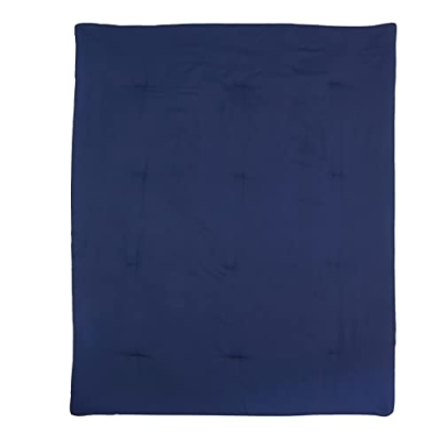 EVERYDAY KIDS Navy Blue Crib Bedding Set for Boys, 4 Piece Quilt Sheet Dust Ruffle Diaper Stacker, Standard Crib Mattress 14 Product: EVERYDAY KIDS 4 Pc Crib Bedding for Boys Nursery Set Includes Baby Bed Quilt, Fitted Sheet, Dust Ruffle and Diaper Stacker- Nursery Bedding Set - Baby Crib Bedding Set in Navy