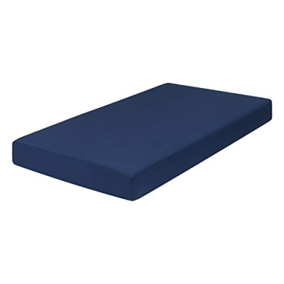 EVERYDAY KIDS Navy Blue Crib Bedding Set for Boys, 4 Piece Quilt Sheet Dust Ruffle Diaper Stacker, Standard Crib Mattress 12 Product: EVERYDAY KIDS 4 Pc Crib Bedding for Boys Nursery Set Includes Baby Bed Quilt, Fitted Sheet, Dust Ruffle and Diaper Stacker- Nursery Bedding Set - Baby Crib Bedding Set in Navy