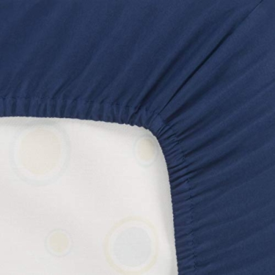 EVERYDAY KIDS Navy Blue Crib Bedding Set for Boys, 4 Piece Quilt Sheet Dust Ruffle Diaper Stacker, Standard Crib Mattress 13 Product: EVERYDAY KIDS 4 Pc Crib Bedding for Boys Nursery Set Includes Baby Bed Quilt, Fitted Sheet, Dust Ruffle and Diaper Stacker- Nursery Bedding Set - Baby Crib Bedding Set in Navy
