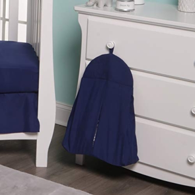 EVERYDAY KIDS Navy Blue Crib Bedding Set for Boys, 4 Piece Quilt Sheet Dust Ruffle Diaper Stacker, Standard Crib Mattress 11 Product: EVERYDAY KIDS 4 Pc Crib Bedding for Boys Nursery Set Includes Baby Bed Quilt, Fitted Sheet, Dust Ruffle and Diaper Stacker- Nursery Bedding Set - Baby Crib Bedding Set in Navy