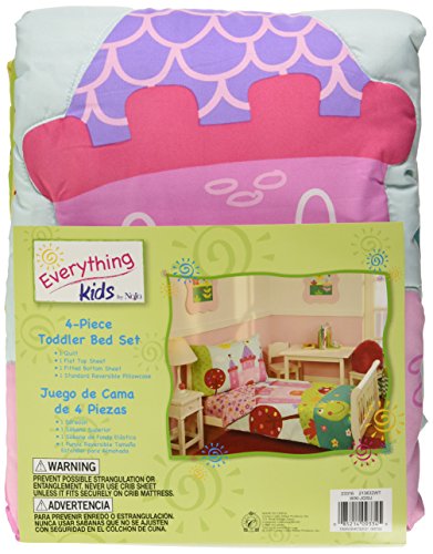 Product: EVERYTHING KIDS Toddler Bedding Set, Fairytale