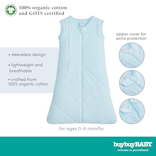 Organic Cotton Crib Bedding Set, Seafoam Green Cloud Nursery Bundle, 3 Piece Dreamer Baby Bedding, 100% Organic Cotton, Standard Crib 2 Product: Evolur Buybuy Baby Arctic Blue & Space Print 3 Piece Mini Crib Bedding Set, Machine Washable, Soft and Breathable Toddler Bedding Set, Includes Fitted Sheet, Comfortor and Crib Skirt