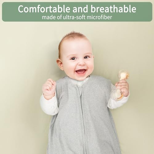 Product: GUNTAIL Baby Crib Sheets for Boys Girls, 2 Pack Fitted Crib Sheet for Standard Crib and Toddler Mattress, Soft Microfiber Baby Sheet 52x28x8in (Brown & Green)